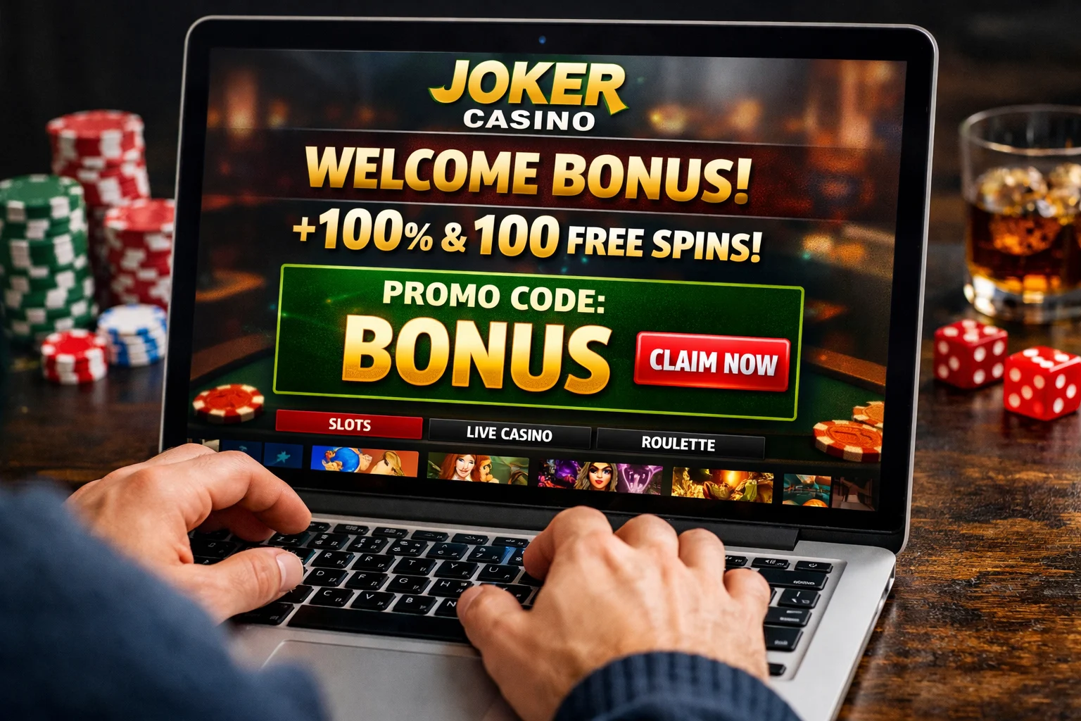 бонуси та акції в Joker Casino
